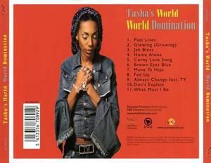 Back Cover Album Tasha - World Domination