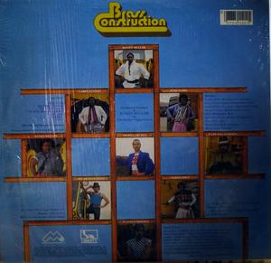 Back Cover Album Brass Construction - Attitudes