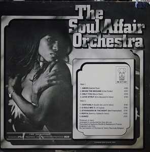 Back Cover Album The Soul Affair Orchestra - The Soul Affair Orchestra