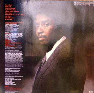 Back Cover Album Maurice Starr - Spacey Lady