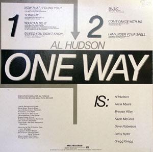 Back Cover Album One Way - One Way (Featuring Al Hudson)