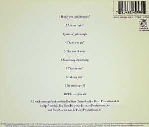 Back Cover Album The Affair - Just Can't Get Enough