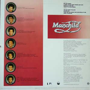 Back Cover Album Manchild - Power And Love