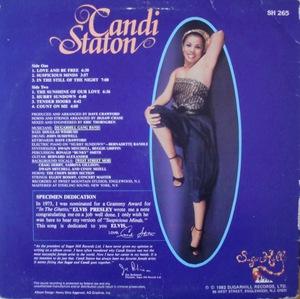 Back Cover Album Candi Staton - Nightlites