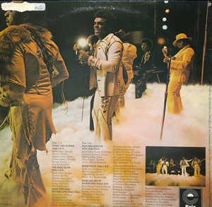 Back Cover Album The Isley Brothers - The Heat Is On
