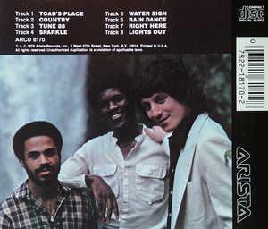 Back Cover Album Jeff Lorber - Water Sign
