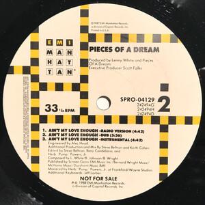 Back Cover Single Pieces Of A Dream - Ain't My Love Enough (Long Remix)