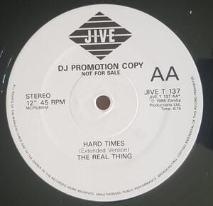 Back Cover Single The Real Thing - Hard Times