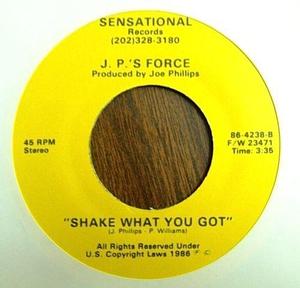 Back Cover Single J.p.'s Force - I'll Do Anything (For Your Love)