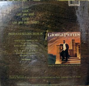 Back Cover Single Giorge Pettus - Can You Wait?