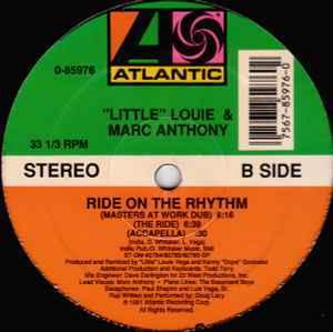 Back Cover Single Forsale - Little Louie And Marc Anthony - Ride On The Rhythm