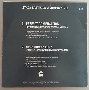 Back Cover Single Johnny Gill - Perfect Combination