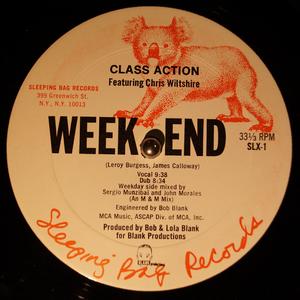 Back Cover Single Class Action - Weekend