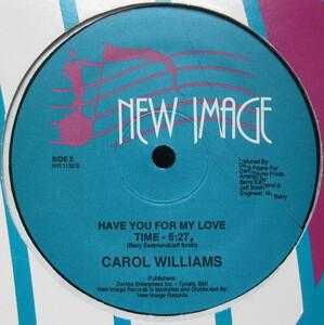 Back Cover Single Carol Williams - What's The Deal