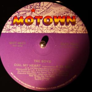 Back Cover Single The Boys - Dial My Heart