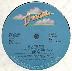 Back Cover Single Aurra - When I Come Home (Larry Levan Mix)