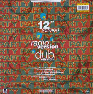 Back Cover Single Basic Black - Nothin' But A Party