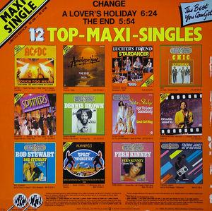 Back Cover Single Change - A Lover's Holiday