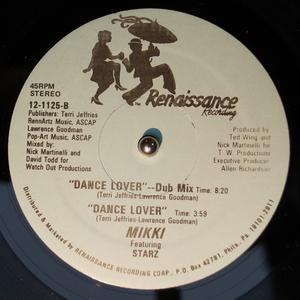 Back Cover Single Mikki - Dance Lover