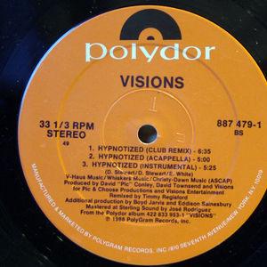 Back Cover Single Visions - Hypnotized