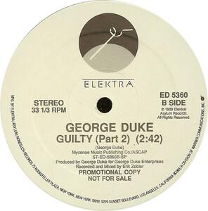 Back Cover Single George Duke - Guilty