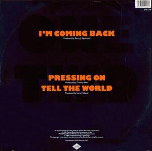 Back Cover Single Vanessa Bell Armstrong - I'm Coming Back