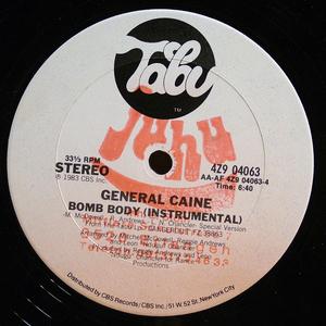 Back Cover Single General Caine - Bomb Body