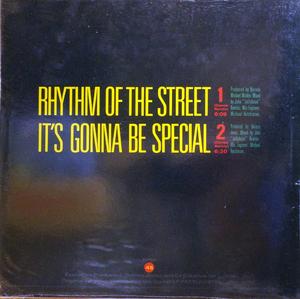 Back Cover Single Patti Austin - Rhythm Of The Street