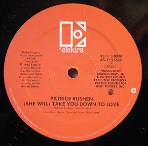 Back Cover Single Patrice Rushen - Forget Me Nots