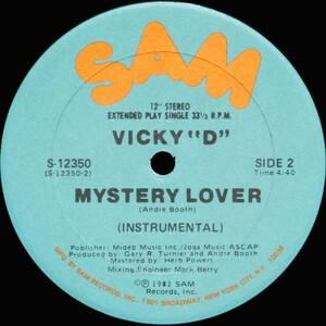 Back Cover Single Vicky D - Mystery Lover