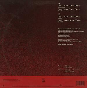 Back Cover Single Tka - You Are The One