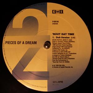 Back Cover Single Pieces Of A Dream - 'bout Dat Time