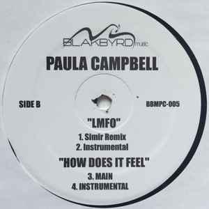 Back Cover Single Paula Campbell - Caught Up