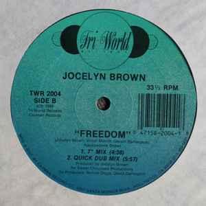 Back Cover Single Jocelyn Brown - Freedom