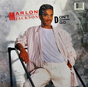 Back Cover Single Marlon Jackson - Don't Go