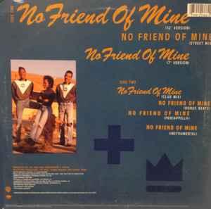 Back Cover Single Club Nouveau - No Friend Of Mine