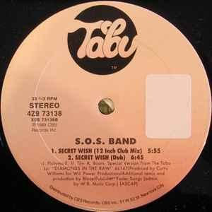 Back Cover Single The S.o.s. Band - Secret Wish (Special 12inch Remixes)