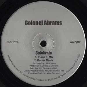 Back Cover Single Colonel Abrams - Celebrate