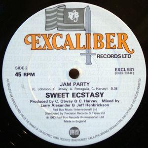 Back Cover Single Sweet Ecstasy - Pull Our Love Together