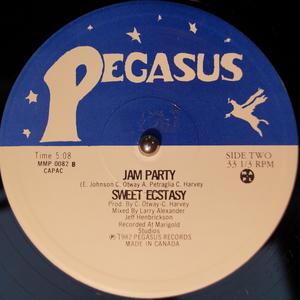 Back Cover Single Sweet Ecstasy - Pull Our Love Together (US)