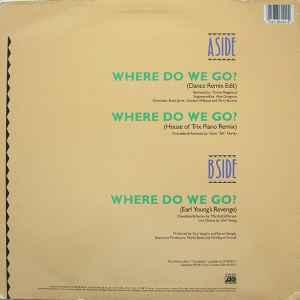 Back Cover Single Ten City - Where Do We Go?