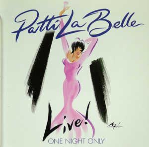 Front Cover Album Patti Labelle - Live! One Night Only