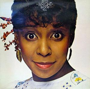 Front Cover Album Betty Wright - Wright Back At You  | epic records | EPC 25358 | UK 