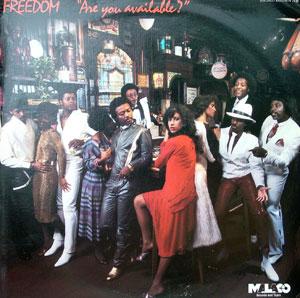 Front Cover Album Freedom - Are You Available
