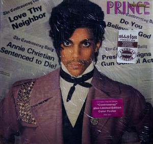 Front Cover Album Prince - Controversy