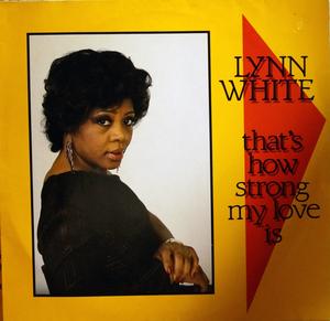 Front Cover Album Lynn White - That's How Strong My Love Is