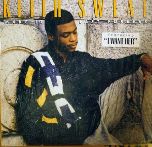 Front Cover Album Keith Sweat - Make It Last Forever