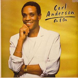 Front Cover Album Carl Anderson - On & On