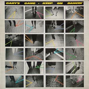 Front Cover Album Gary's Gang - Keep On Dancin'