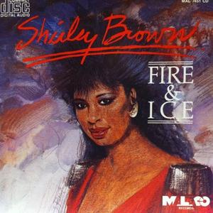 Front Cover Album Shirley Brown - Fire And Ice
